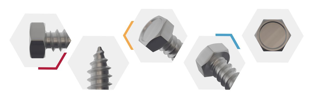 Stainless Steel Self Tapping Hex Head Screws-ISO 1479-detail