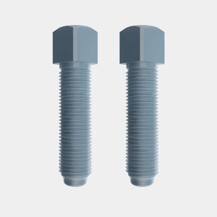 Black Square Head Bolts