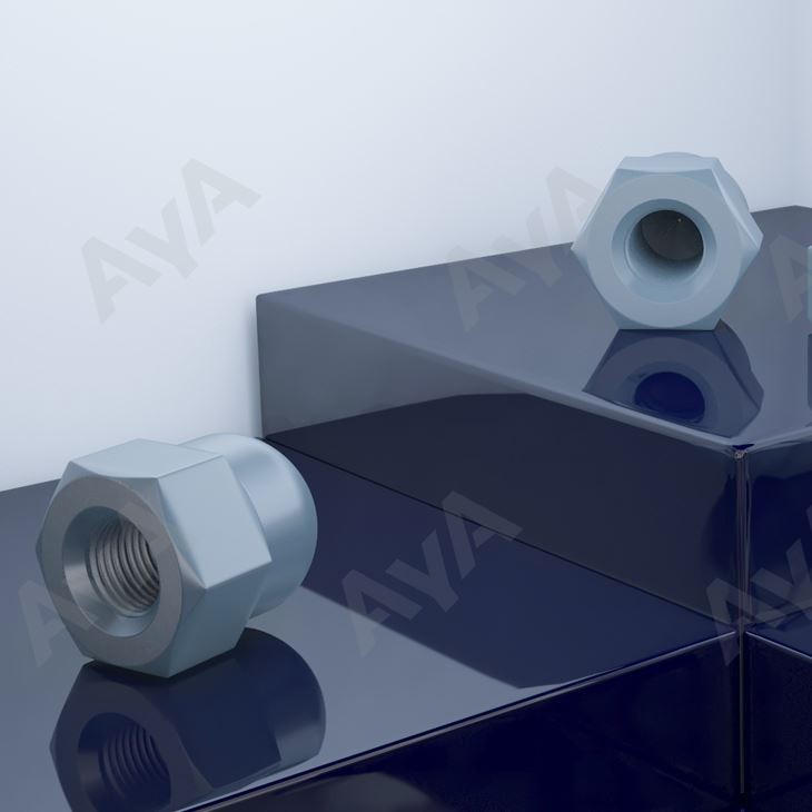 אגוזי כובע משושה