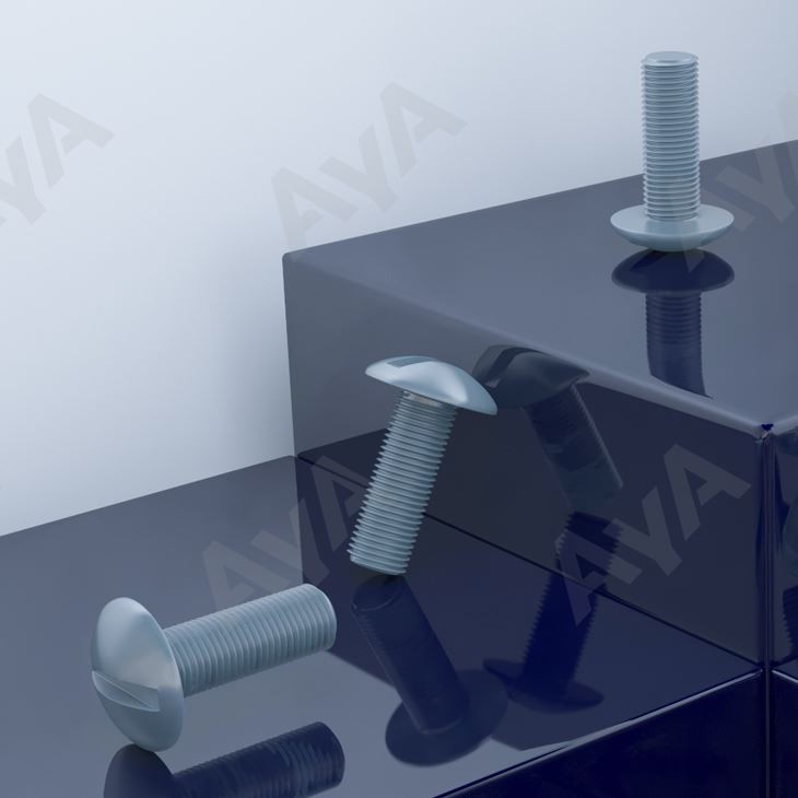 בורג מכונת ראש מסבך מחורץ